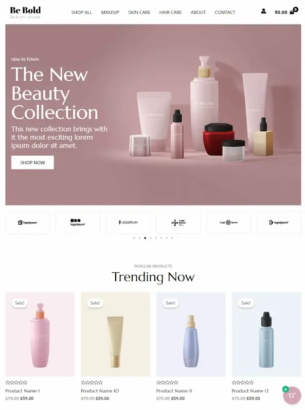 WordPress mall E-handel